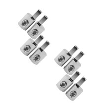 4Pairs Silver 1/0 to 4 Gauge Car Audio Wire Reducer Kit for Home Use