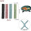 Trivet - Not specified - Set of 4 - Thick silicone - Foldable - 20 cm diameter 4