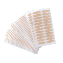 Dubbele Oogplooi Plooistickers Dun Mesh Kant Multi
