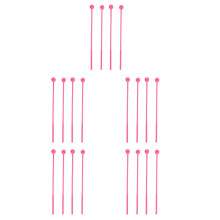 10Paren Roze Xylofoon Mallets Met Plastic Handvat Voor Kinderpercussie