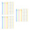 150Pcs Multi Color Musical Note Cocktail Bar Tools 1