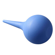 2St Blauwe Rubber Bulb, Air Blower En Oorwaszuiger Voor Schoonmaak