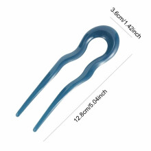 Set of 5 hair forks, chopsticks, hairpins, picks, hollow carved sticks for long hair, magnetic hair clips