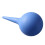 2Pcs Blue Rubber Ear Bulb Suction Pump Ear Washing Dust Blower 1