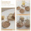 Set of 2 woven coasters for office, home decor, coasters... 5