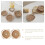 Set of 2 woven coasters for office, home decor, coasters... 6