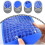 Ice cube tray - Silicone - 2 molds - Temperature resistant - Easy to unmold - Stackable 3