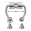 Silver Nose Piercing Ring U-Shape 4