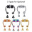 Silver Nose Piercing Ring U-Shape 6