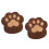 Absorbent Wooden Cat Claw-Shaped Coasters for Drinks 2