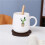 Absorbent Wooden Cat Claw-Shaped Coasters for Drinks 5