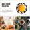 Set van 12 vilten placemats voor Halloweenfeestjes 3
