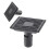 Bathroom Floor Drain 12x12cm Black 12