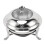 Round Stainless Steel Buffet Stove 22cm 18