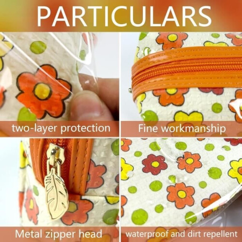 Makeup Bag - Unspecified - Small Travel Pouch - Transparent TPU - Waterproof - Compact 1