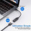 Tikawi zwarte USB Type-C naar HDMI audio-videoadapter 3