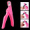 False Nails - Professional Manicure Kit - 500 Pieces - 10 Different Sizes - Pink 3