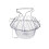 Salademand - Set van 2 - Roestvrij staal - Diameter 23 cm - Multifunctioneel 2