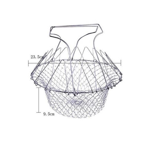 Salademand - Set van 2 - Roestvrij staal - Diameter 23 cm - Multifunctioneel 1