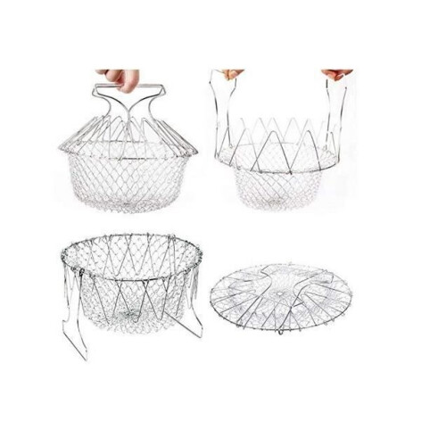 Salademand - Set van 2 - Roestvrij staal - Diameter 23 cm - Multifunctioneel 2