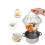 Salademand - Set van 2 - Roestvrij staal - Diameter 23 cm - Multifunctioneel 4