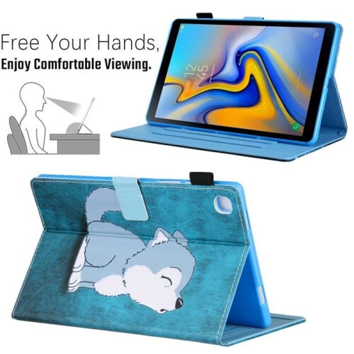 Protective Case - FRANCIS-R - Galaxy Tab A8 - 10.5" - Shockproof - PU Leather - Unisex 2