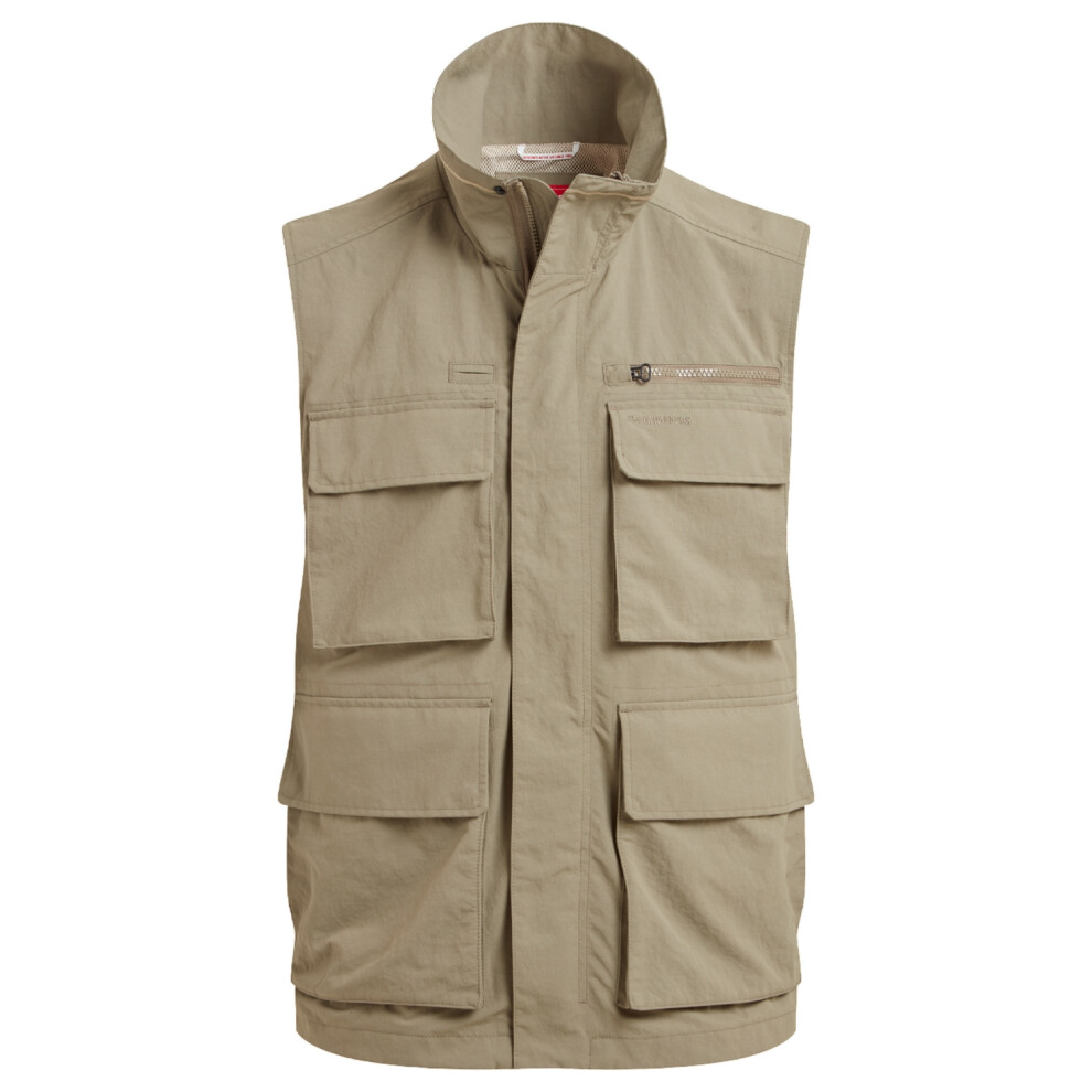 Craghoppers (L, Pebble) Mens Adventure Iv Nosilife Gilet Multicoloured