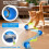 Interactive cat ball with replaceable tail, smart interactive ball, 2 speeds, automatic electric toy ball 5