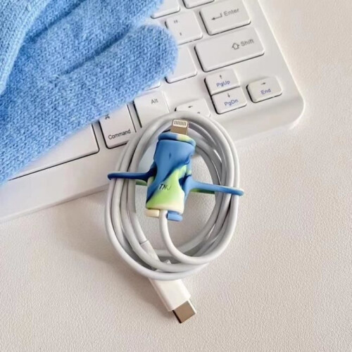in 1 Data Cable Protector, bogean 2 in 1 Data Cable Protector, Cable Protector Cute, Universal Mini Data Cable Protective (10PCS) 2