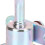 Aluminium Fuel Pulsation Damper OEM 9