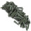 ARAMOX karpervislijnconnector met clip, 100 stuks, 35 mm. 2