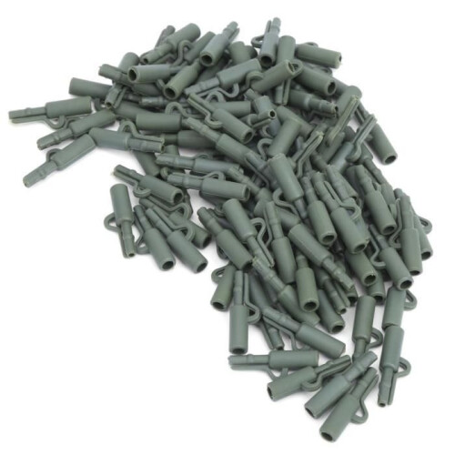 ARAMOX karpervislijnconnector met clip, 100 stuks, 35 mm. 2