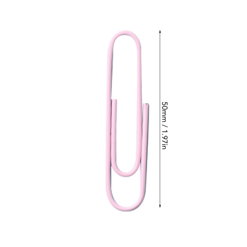 Coloured Paper Clips for File Binding 50mm 2