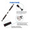 Doorway pull-up bar - WSdwqaa - Black + red - Max Load Capacity: 150kg 3