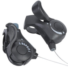 Bicycle thumb shifter, gear shift lever, thumb shifter, 3X7 speed folding bicycle