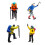 Premium 1:87 Scale Miniature Mountaineering Scene With-Suit 1