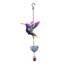 Elegant Hummingbird Wind Chimes Outdoor Decoration With 3D-B