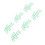 Crocodile Shape Clips 100pcs Steel 1