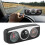 Qiilu Dashboard Mounted Navigation Compass, Car Thermometer, Directional Compass with Self-Adhesive Strip 4