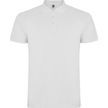 (5-6 Years, White) Roly Childrens/Kids Star Short-Sleeved Polo Shirt