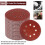 (80Grit)10pcsset 5inch 8hole Sanding Discs 402000 Grit Hook Loop Tools Polishing 3