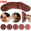 (80Grit)10pcsset 5inch 8hole Sanding Discs 402000 Grit Hook Loop Tools Polishing 5
