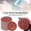 (1500Grit)10pcsset 5inch 8hole Sanding Discs 402000 Grit Hook Loop Tools Polishing 6