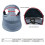 Dog/Cat Hat - Adjustable Striped Cap - Blue - UV Resistant - Breathable and Comfortable 4