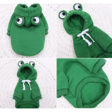 Hoodie voor kleine honden, warme en schattige sweater met fruitmotief, dierenkleding, hoodie