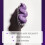 Purple toothpaste for teeth cleaning and care. 4