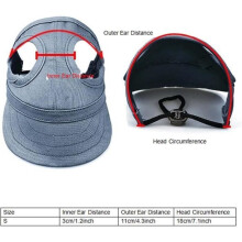 Pet Dog Baseball Cap, Outdoor Cap, Pet Dog Sports Hat (S)