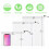 Storage bags - 9 pcs - Reusable - Washable - Environmentally friendly 3