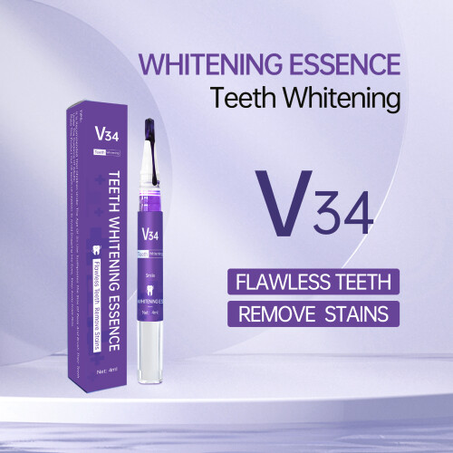 Cleaning pen, purple toothpaste, whitening gel for yellow & black stains. 1