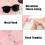 Glasses bag - K - Soft leather pouch - Lightweight - Practical - For women 2